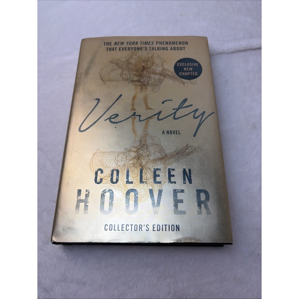 Verity by Colleen Hoover – Hardcover Collector's Edition (2022, First Printing)